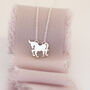 Unicorn Sterling Silver Magical Necklace, thumbnail 5 of 12