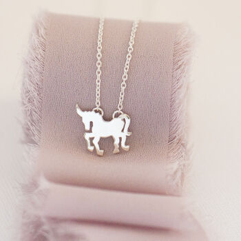 Unicorn Sterling Silver Magical Necklace, 5 of 12