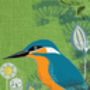 Kingfisher Greetings Card, thumbnail 2 of 2