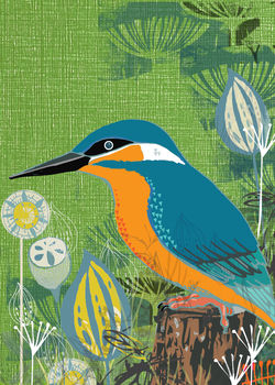 Kingfisher Greetings Card, 2 of 2