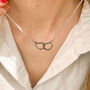Interlocking Hearts Necklace, thumbnail 4 of 8