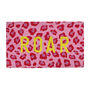 Roar Leopard Print Doormat, thumbnail 1 of 2