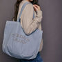 I'd Rather Be Reading Slogan Tote Bag, thumbnail 1 of 7