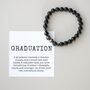 Graduation Gift For Him, Crystal Bracelet, thumbnail 1 of 4