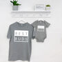 Best Buds Father And Son Matching T Shirt Set, thumbnail 2 of 7