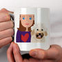 Personalised Dog Mum Mug, thumbnail 1 of 11