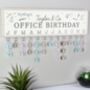 Personalised Birthday Planner Plaque, thumbnail 4 of 4