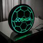 Personalised Football LED Nightlamp, thumbnail 3 of 5