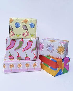 Chilli Pattern Gift Wrap, 7 of 8