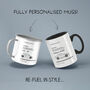 Personalised Funny Motor Mugs, I May Talk About My Car, thumbnail 1 of 2