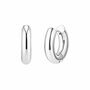 Polished Chunky Hoop Earrings, thumbnail 3 of 6