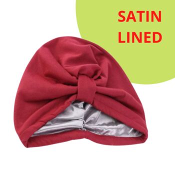 Satin Lined Turban, 2 of 8