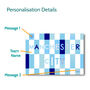 Manchester City Print Personalised Gift Or Card, thumbnail 4 of 5