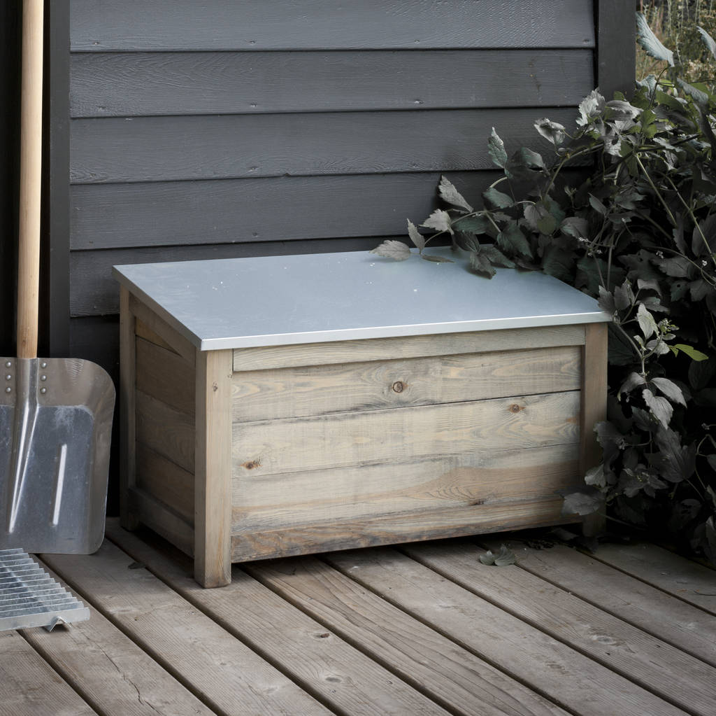 Aldsworth Outdoor Storage Box Spruce By Garden Trading