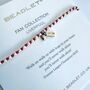 Liverpool Football Club Women Fan Bead Bracelet With Charms, thumbnail 2 of 5