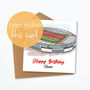 Arsenal Personalised Birthday Card, thumbnail 1 of 6
