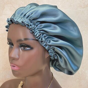 Silk Hair Bonnet Pastel Colours, 2 of 9