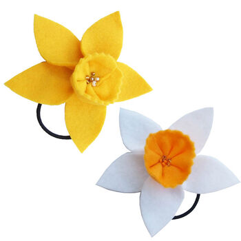 Make Your Own Daffodil Hair Tie Kit, 3 of 6