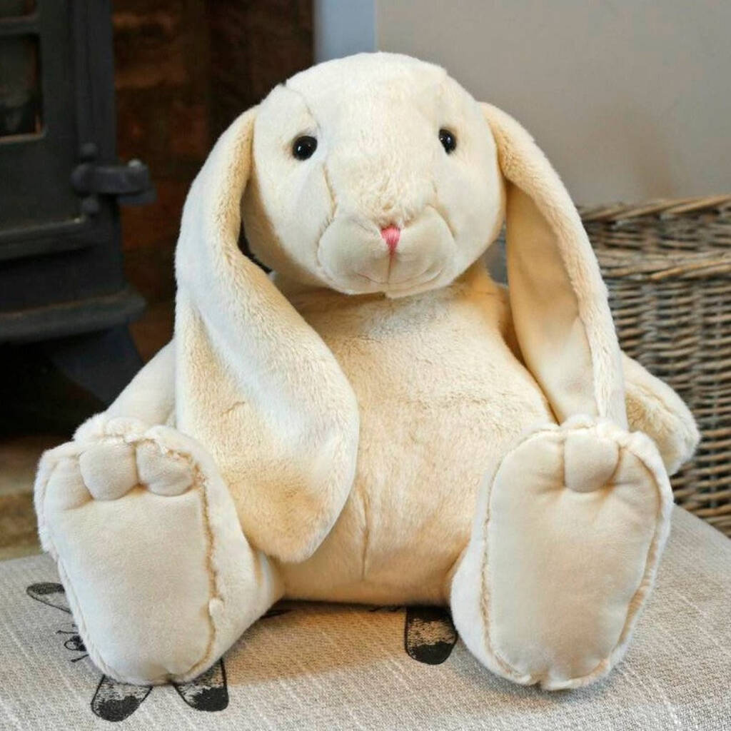 Super Soft Large Bunny Toy By all things Brighton beautiful