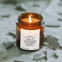 Watching Twilight Again Candle, Funny Film Lover Gifts, thumbnail 1 of 11