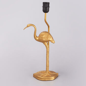 G Decor Stunning Heron Table Lamp, 4 of 7