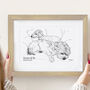 Personalised Dog Line Drawing, thumbnail 7 of 10
