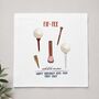 50th Birthday Golf Handkerchief Pair– Personalised “Fif Tee And Still On Par” Gift, thumbnail 1 of 7