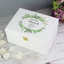 Personalised Botanical Wedding Memory Box, thumbnail 1 of 3