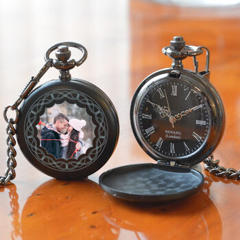 Personalised Pocket Watch With Your Own Photo, 2 of 6