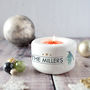 Personalised Arctic Animals Candle Holder, thumbnail 1 of 7