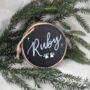 Personalised Christmas Tree Decoration Bauble, thumbnail 5 of 10