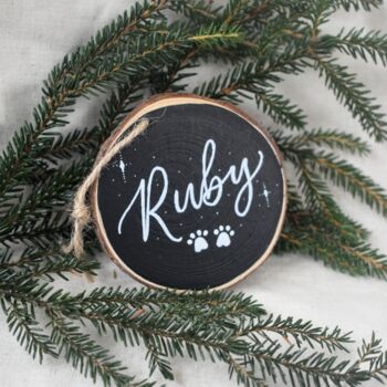 Personalised Christmas Tree Decoration Bauble, 5 of 10