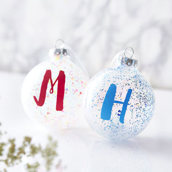 Personalised Initial Pick And Mix Bauble, 2 of 4