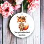 Personalised Fox In A Suit Decoration Gift, thumbnail 2 of 2