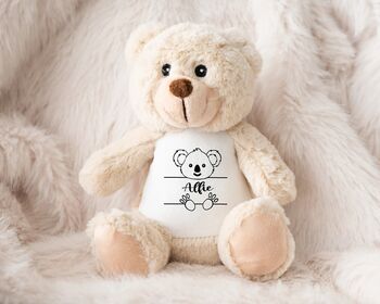 Personalised Split Animal Name Teddy, 7 of 12