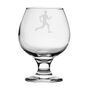Personalised Male Runner Engraved Glass, thumbnail 2 of 7