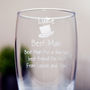 Personalised Best Man Pint Glass In Box, thumbnail 3 of 5
