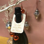 Personalised Christmas 'Be Merry' Bottle Label, thumbnail 1 of 6