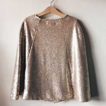 Vintage Inspired Sequin Cape, 6 of 10