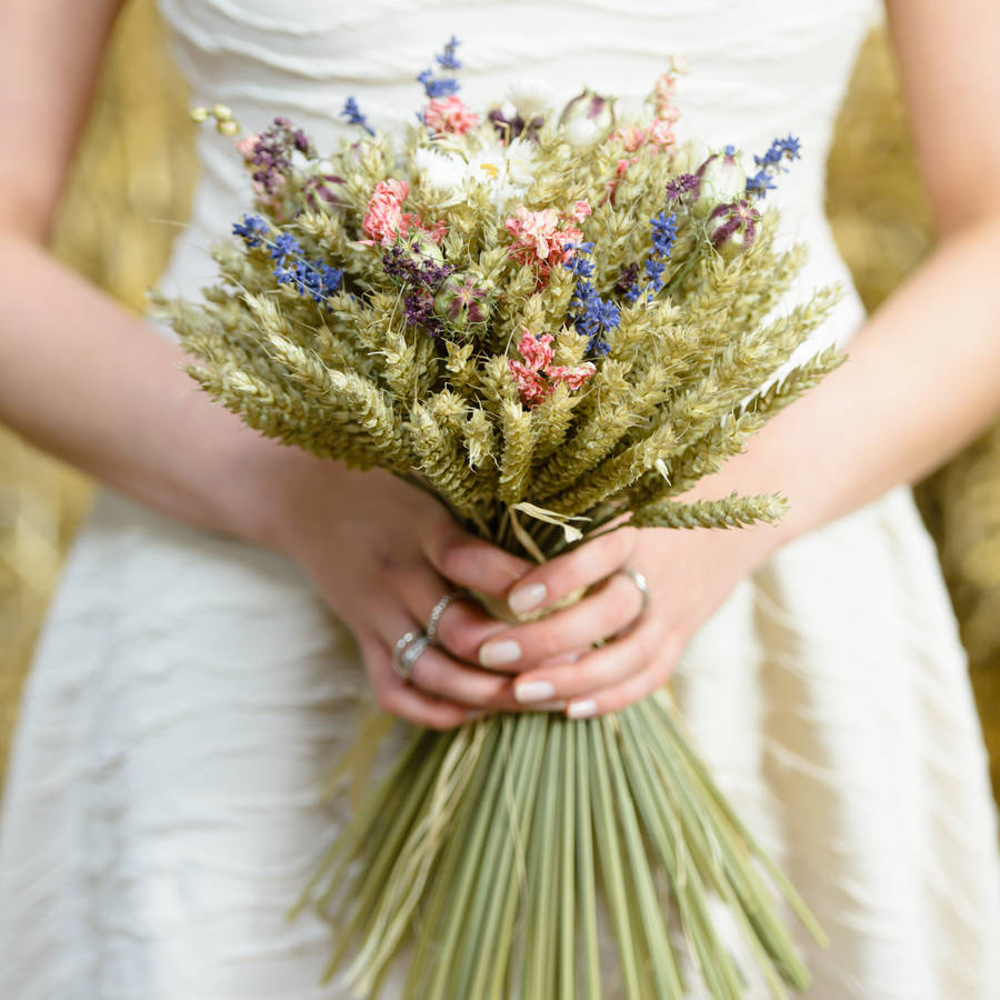 Country Garden Dried Flower Bouquet, 1 of 12