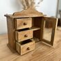 Vintage Wooden Trinket Cabinet, thumbnail 2 of 6