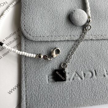 Fulham Fc Football Fan Bead Bracelet With Charms, 4 of 5