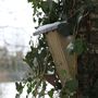 Fsc® Pine Treecreeper Nest Box With Zinc Roof 41.5cm, thumbnail 3 of 6