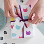 Multicoloured Cat Wrapping Paper, thumbnail 4 of 4