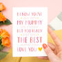 Personalised Best New Mummy Card, thumbnail 1 of 8
