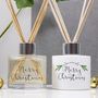 Personalised 'Merry Christmas' Reed Diffuser Gift Set, thumbnail 2 of 7