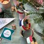 Traditional Patchwork Christmas Paper Chains Kit, thumbnail 7 of 11