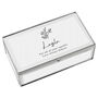 Personalised Floral Mirrored Jewellery Box – Elegant Gift For Her, thumbnail 5 of 6