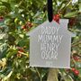 Personalised Family Home Christmas Decoration, thumbnail 2 of 6