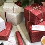 Most Wonderful Time Red Christmas Wrapping Paper, thumbnail 10 of 12